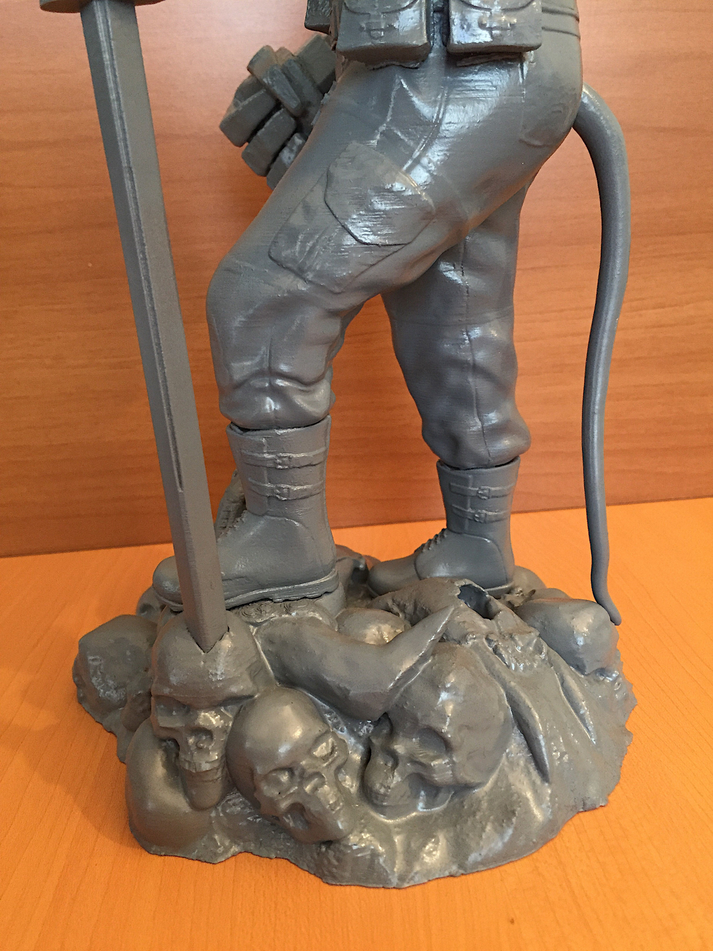 HellBoy DC Comics Marvel Action Figures File STL 3D Printer 3D print model_26