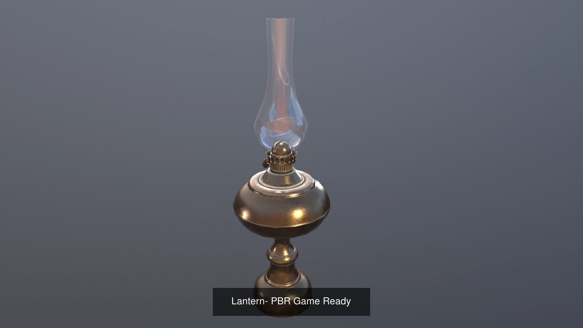 Antique Desk Game Ready 3D Model Collection_5