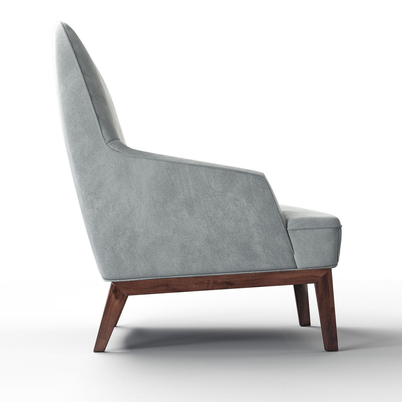 Cozy Armchair 3D model_4