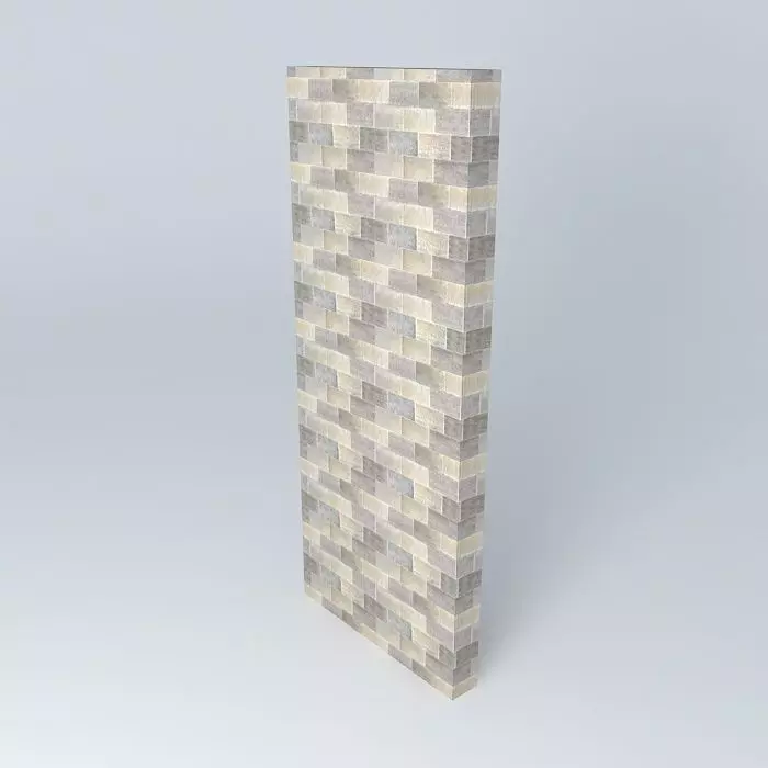 Wooden door Free 3D model
