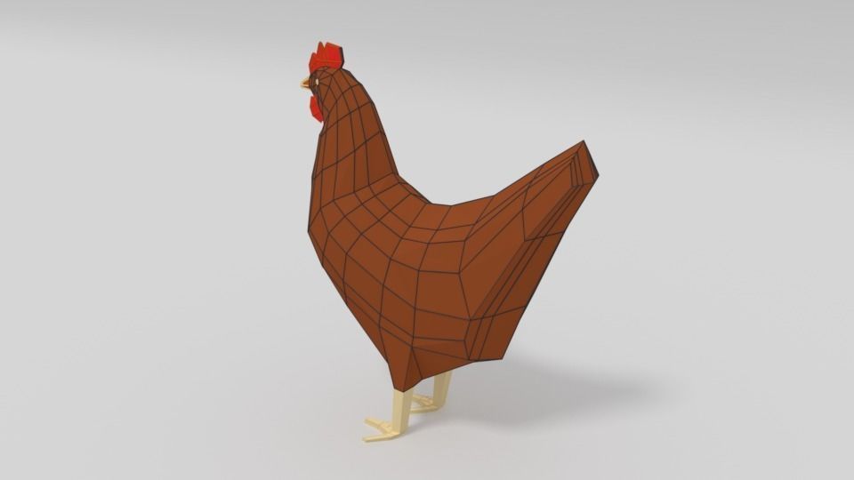 Low Poly Domestic Animals Collection _41
