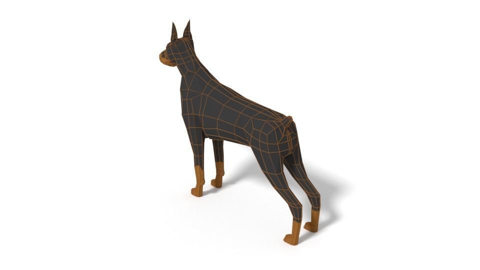 Low Poly Domestic Animals Collection _56