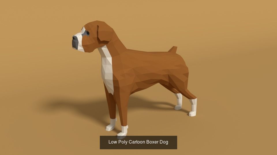 Low Poly Domestic Animals Collection _7