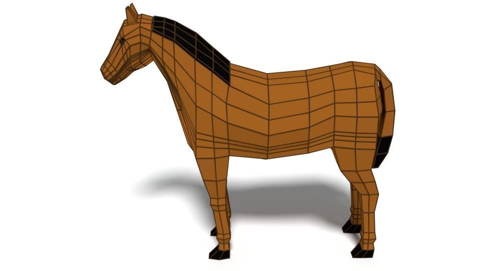 Low Poly Domestic Animals Collection _81