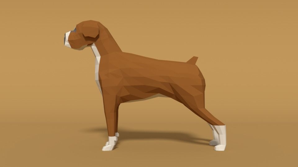 Low Poly Domestic Animals Collection _16