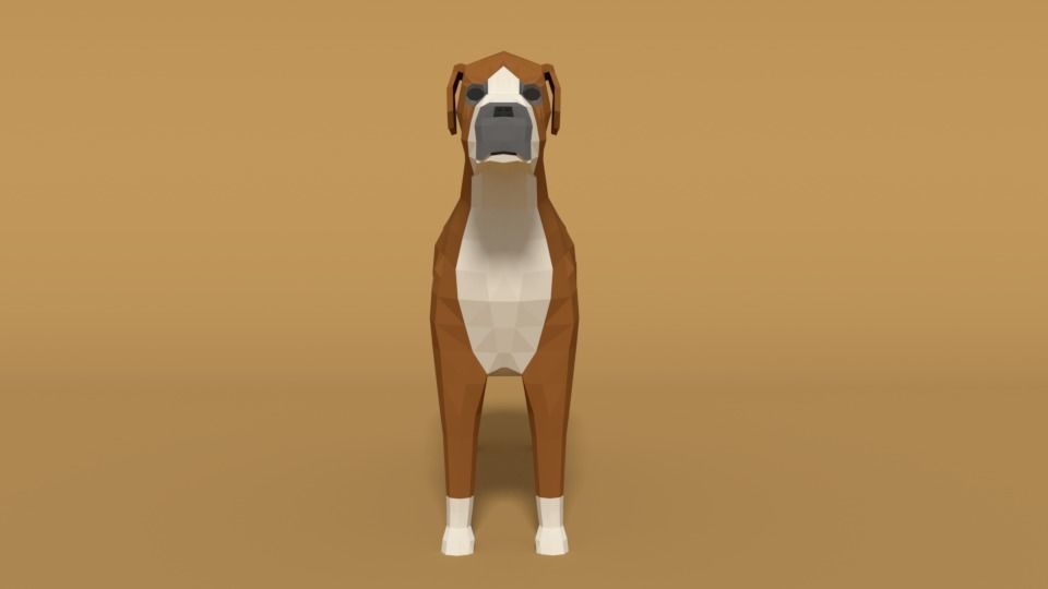 Low Poly Domestic Animals Collection _17