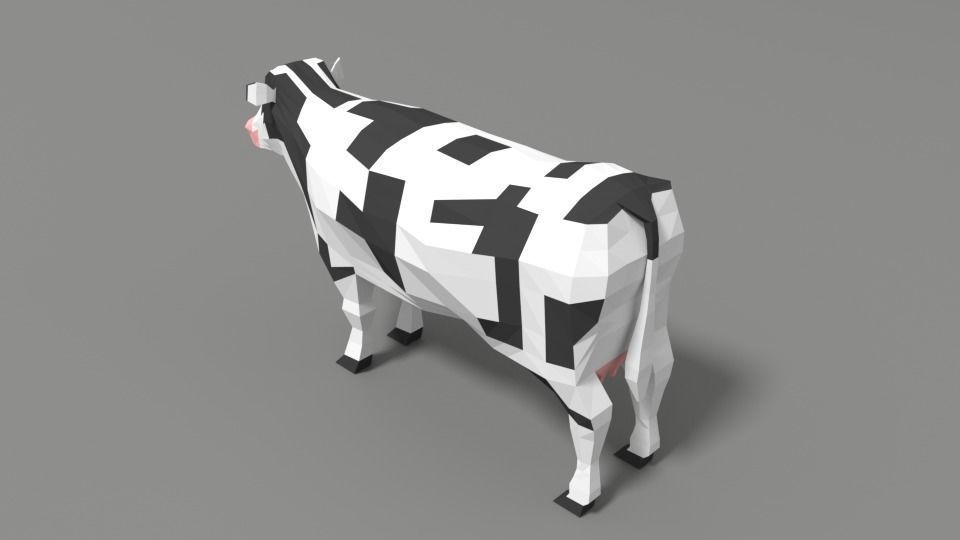 Low Poly Domestic Animals Collection _110