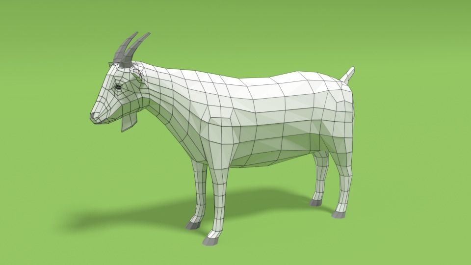 Low Poly Domestic Animals Collection _71