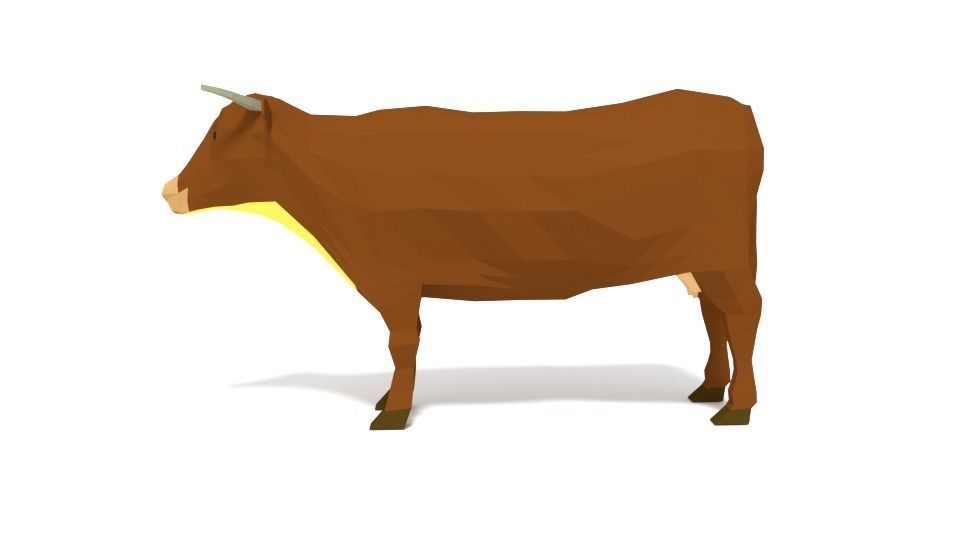 Low Poly Domestic Animals Collection _48