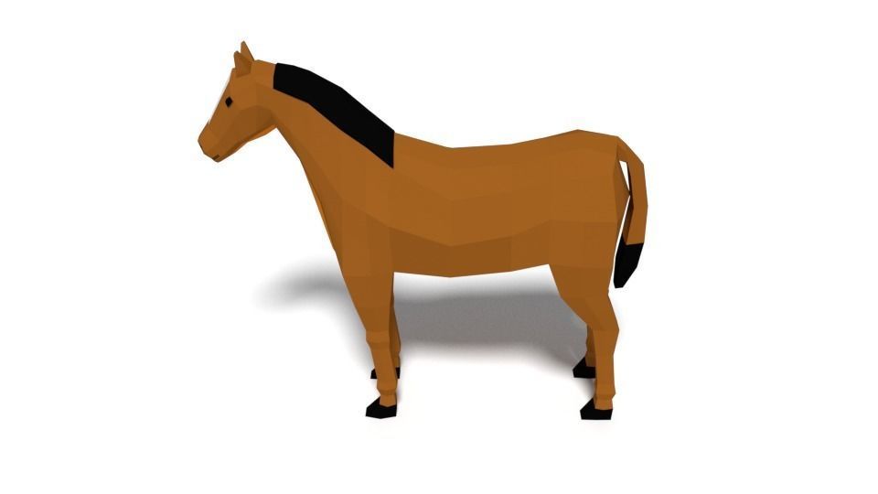 Low Poly Domestic Animals Collection _74