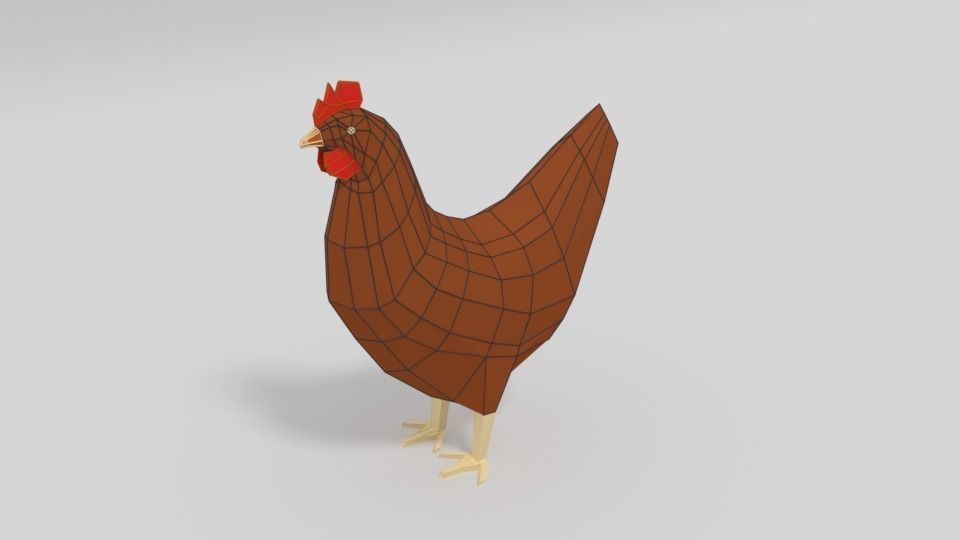 Low Poly Domestic Animals Collection _39