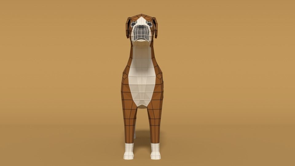 Low Poly Domestic Animals Collection _20