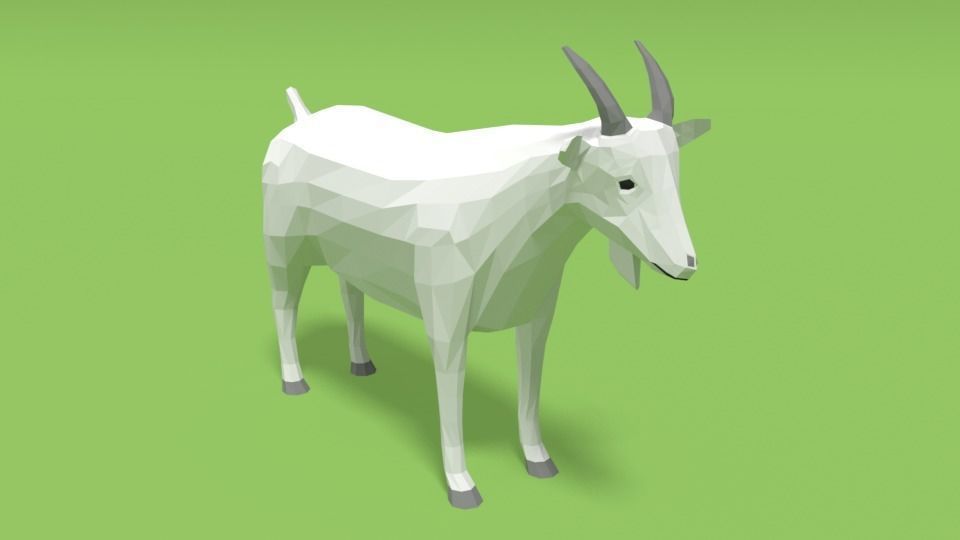 Low Poly Domestic Animals Collection _69