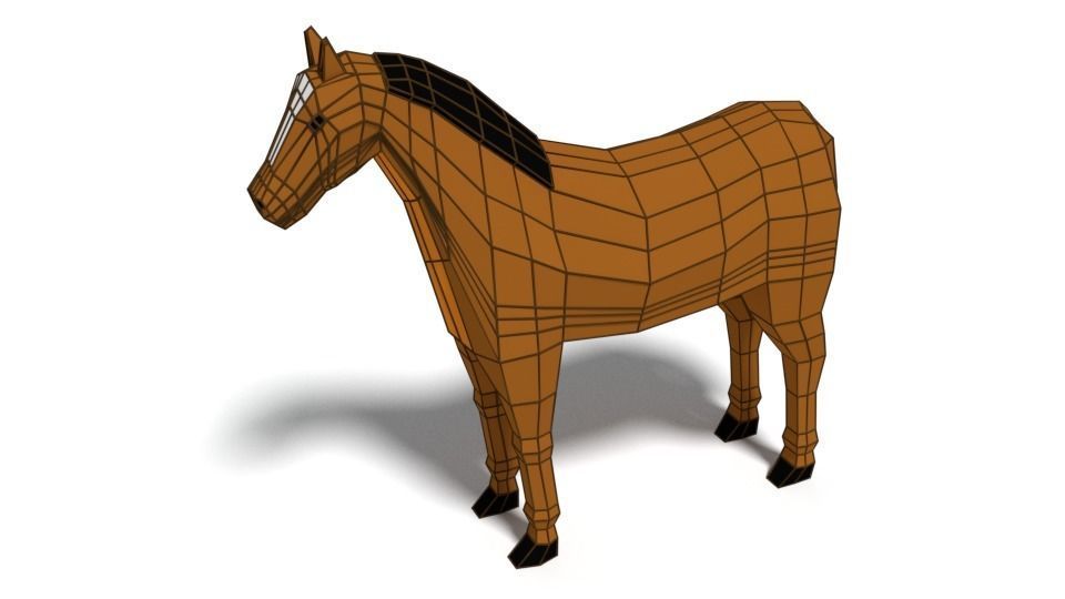 Low Poly Domestic Animals Collection _82