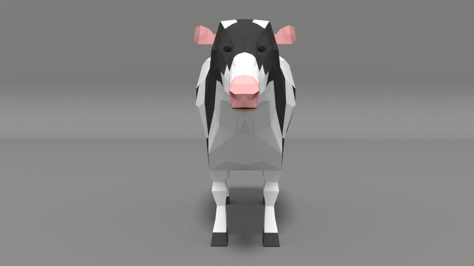 Low Poly Domestic Animals Collection _108