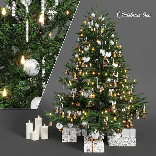 Christmas tree 3D model