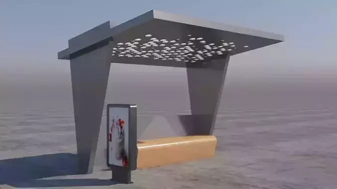 Bus Stop Modern 3