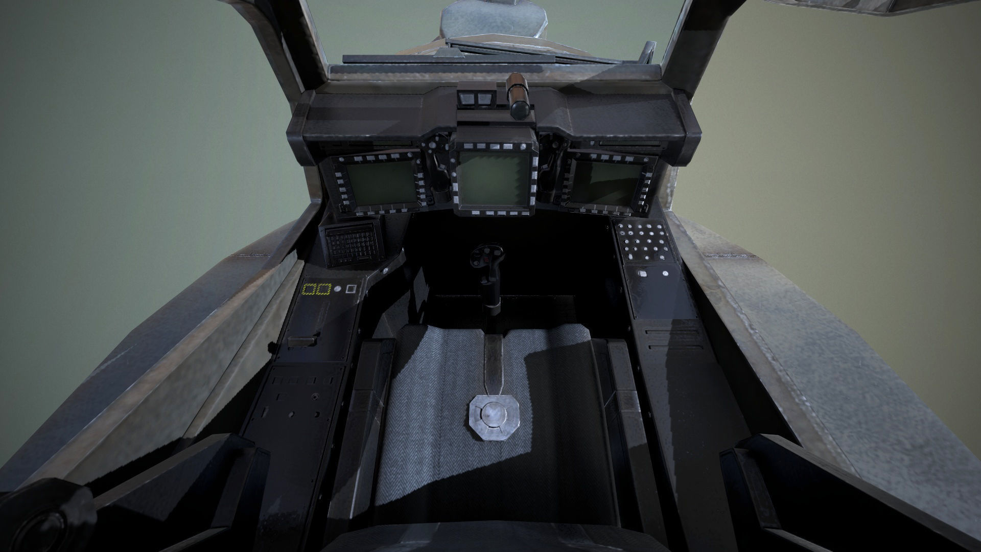 AH-64D Apache Longbow Helicopter Low-poly 3D model_13