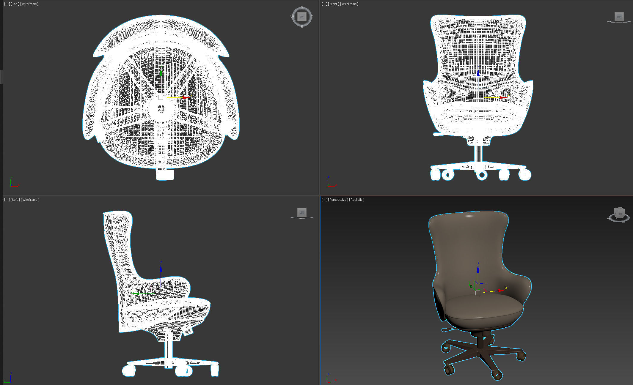 Giorgetti Genius Guest 3D model_17