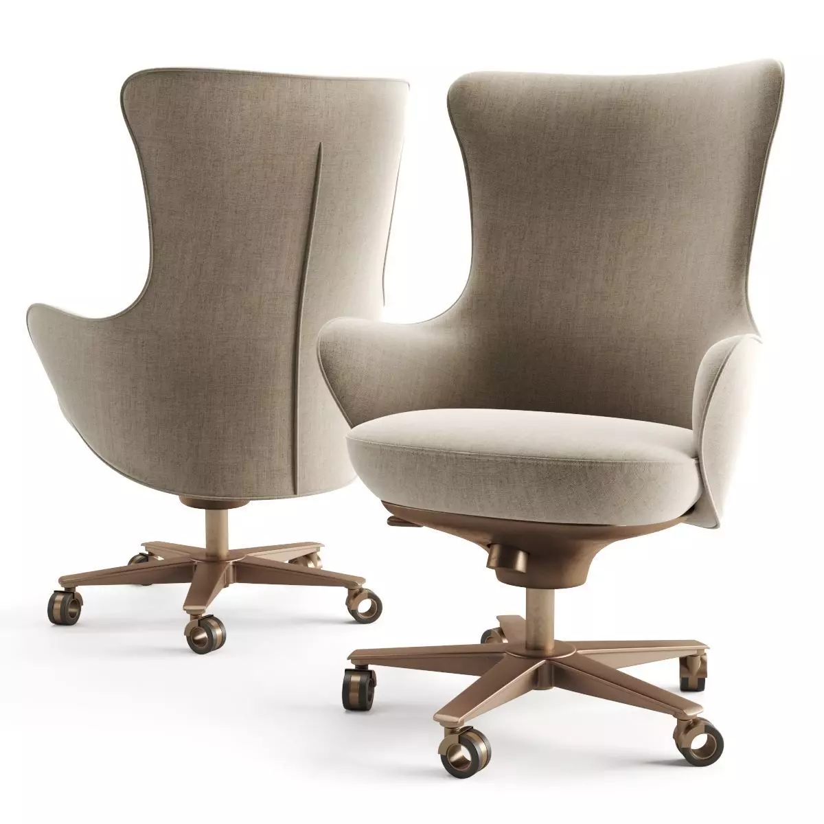 Giorgetti Genius Guest 3D model_0