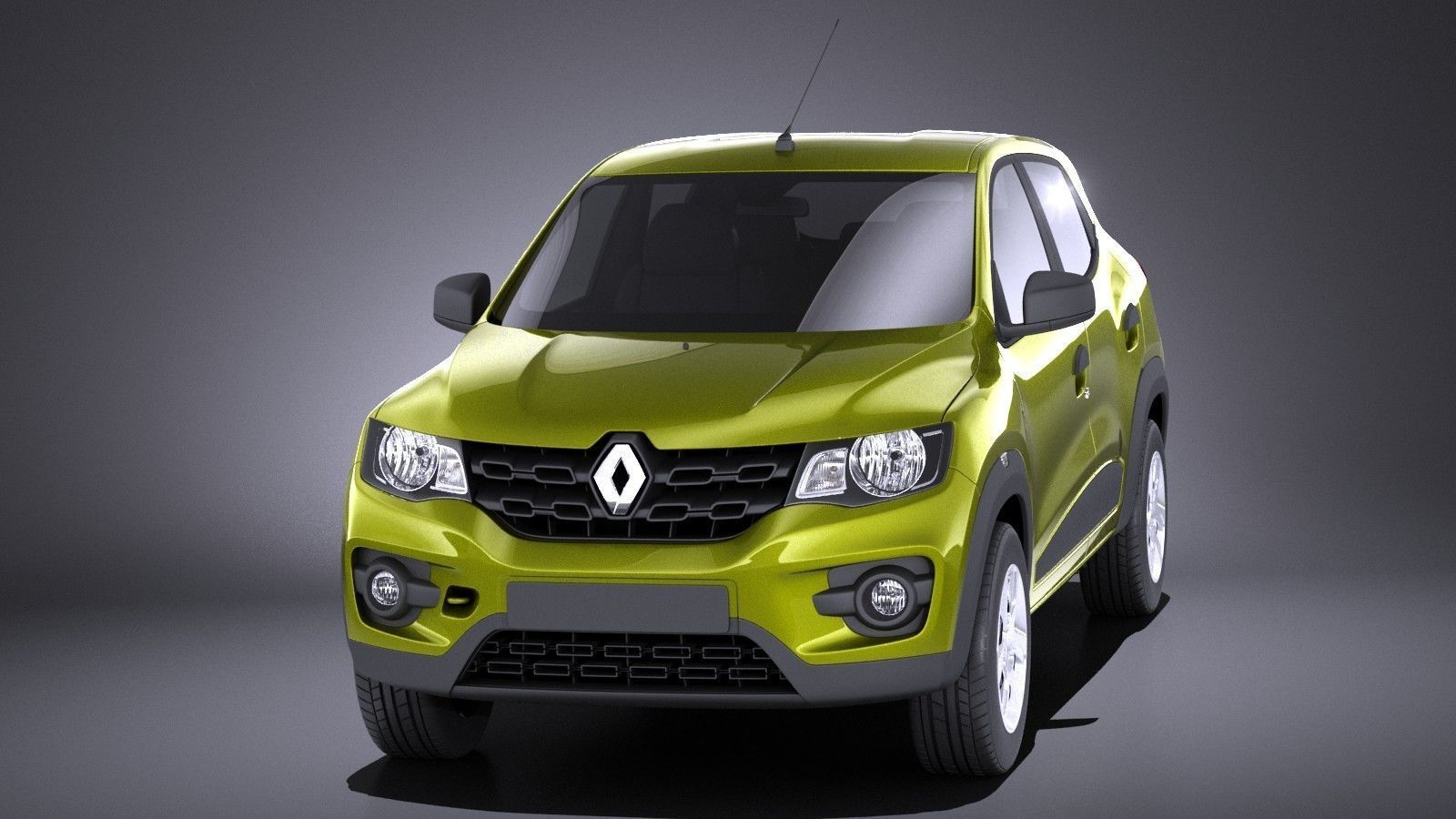 Renault Kwid 2018 VRAY 3D model_1
