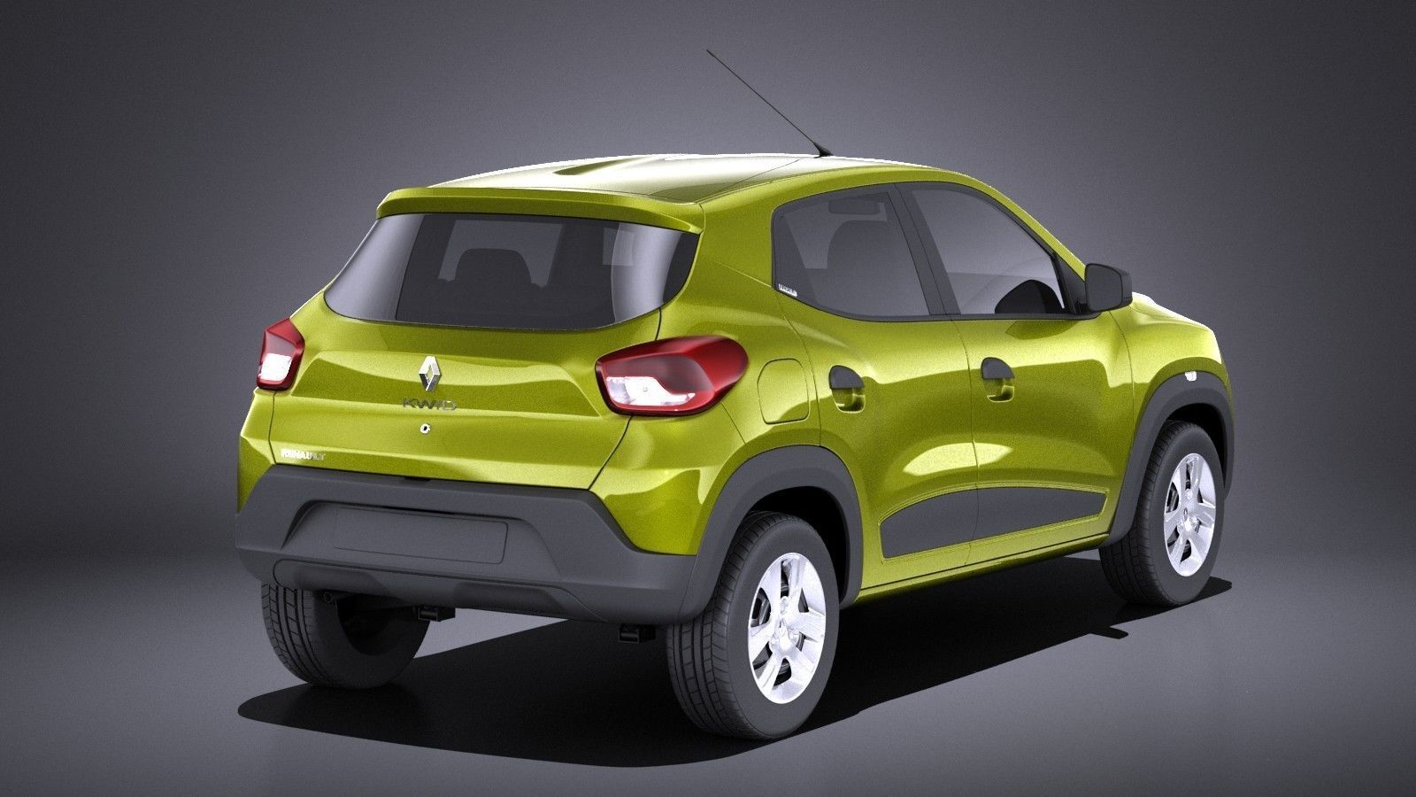 Renault Kwid 2018 VRAY 3D model_5