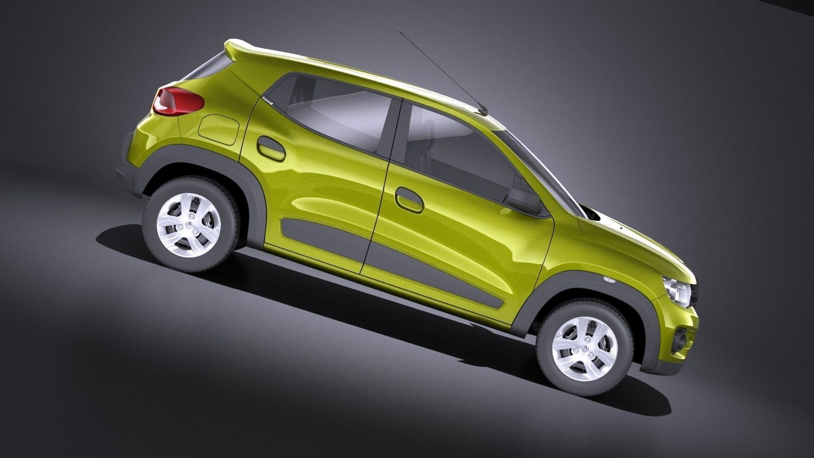 Renault Kwid 2018 VRAY 3D model_6