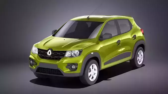Renault Kwid 2018 VRAY 3D model
