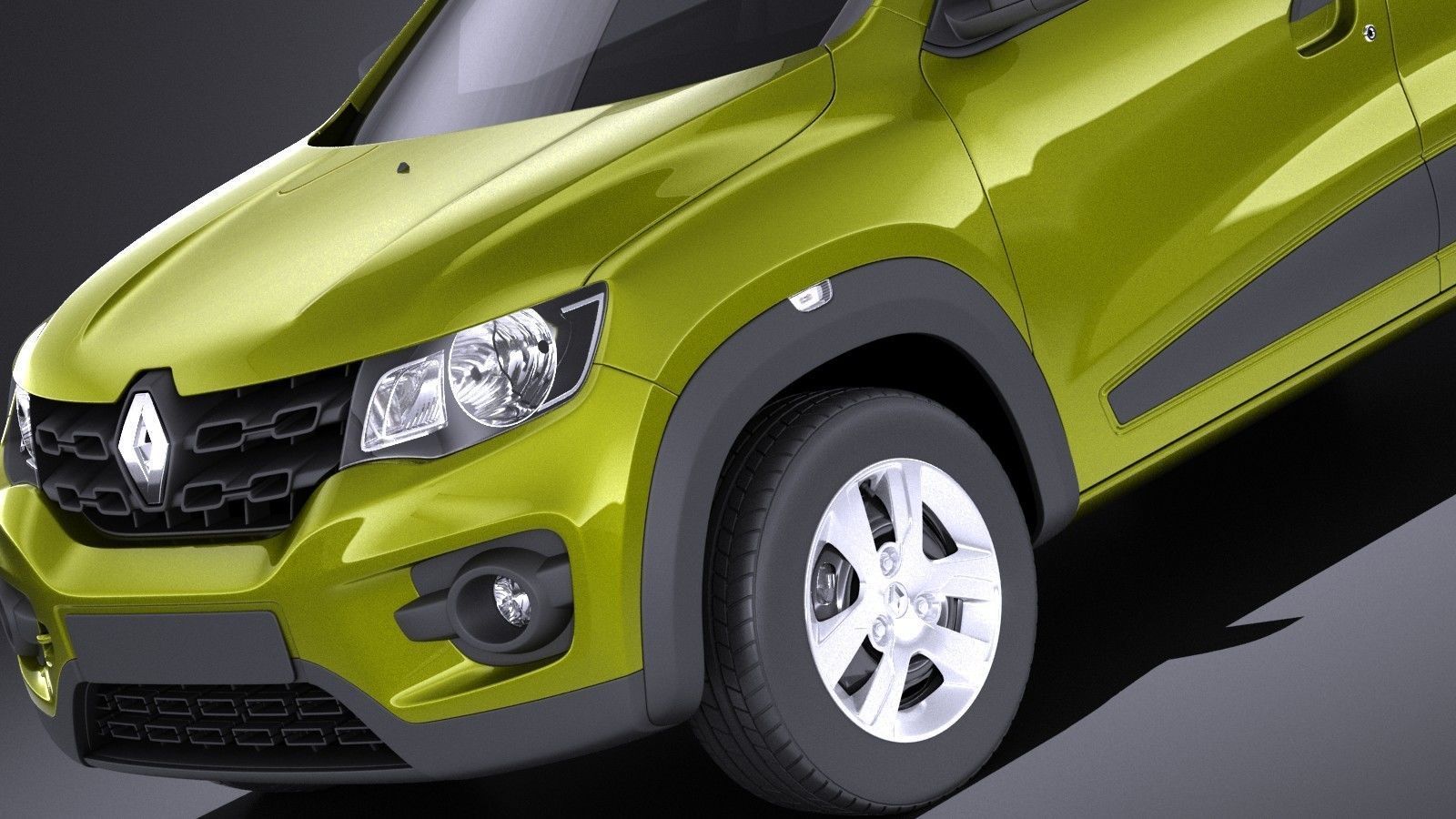 Renault Kwid 2018 VRAY 3D model_2