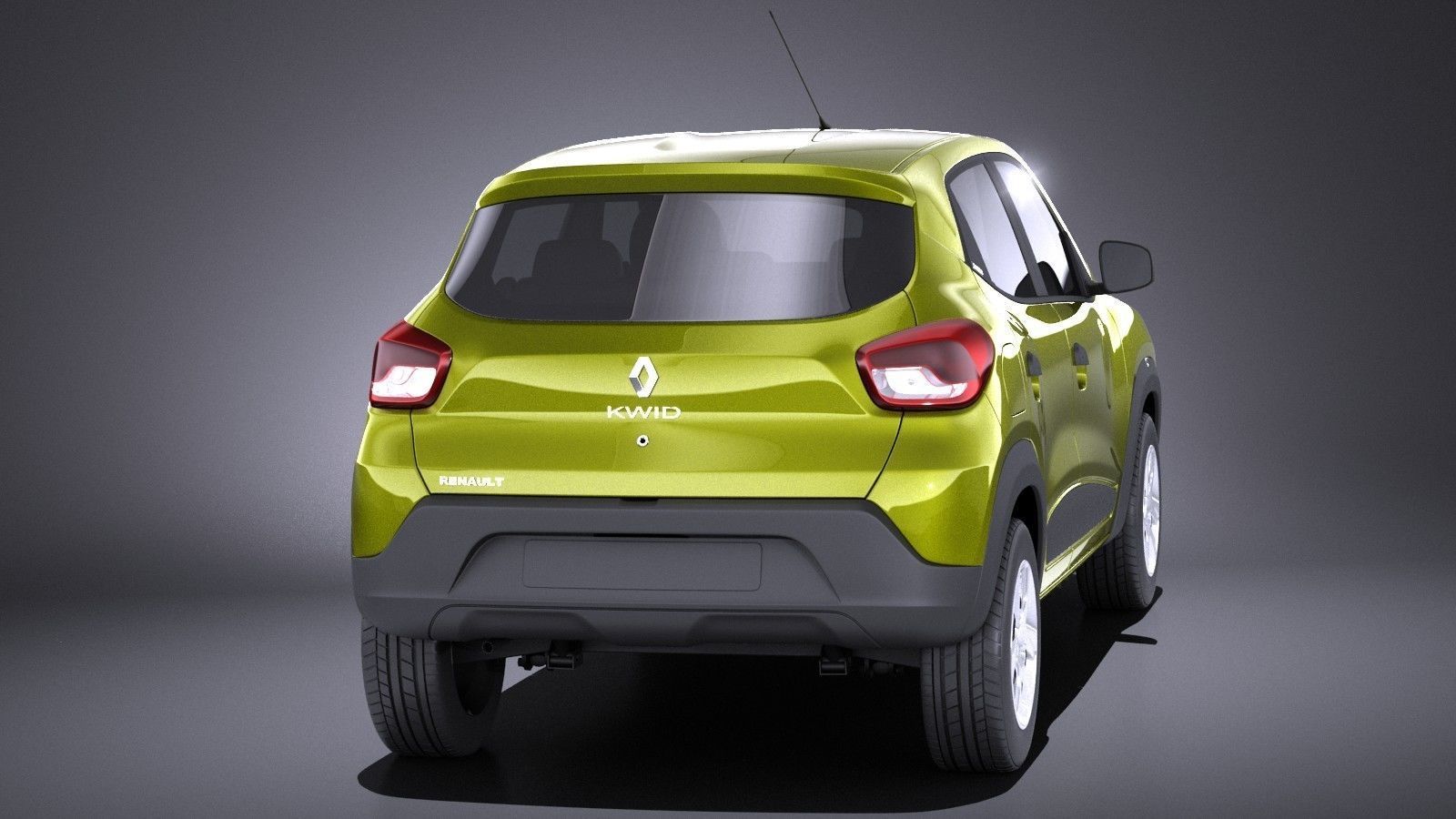 Renault Kwid 2018 VRAY 3D model_4
