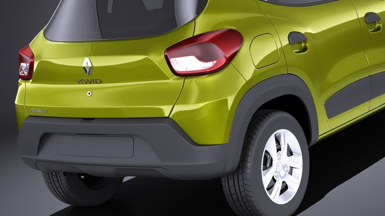 Renault Kwid 2018 VRAY 3D model_3