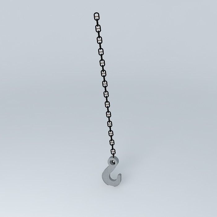 Hook chain free 3D model CGTrader