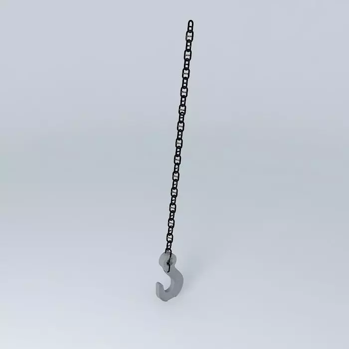 Hook chain Free 3D model_0