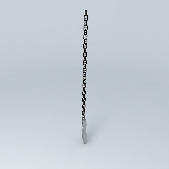 Hook chain Free 3D model_2