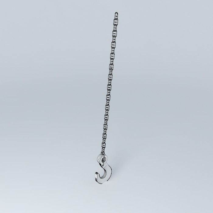 Hook chain Free 3D model_3