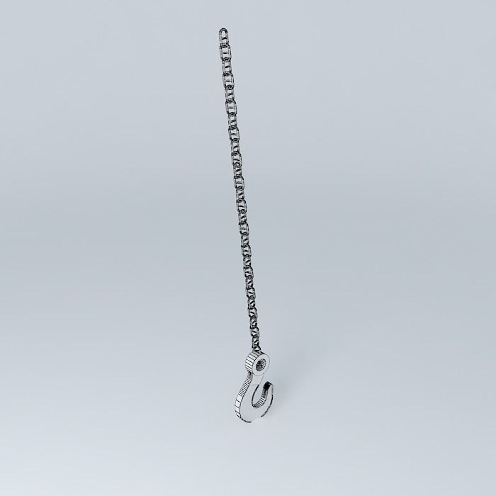 Hook chain Free 3D model_4