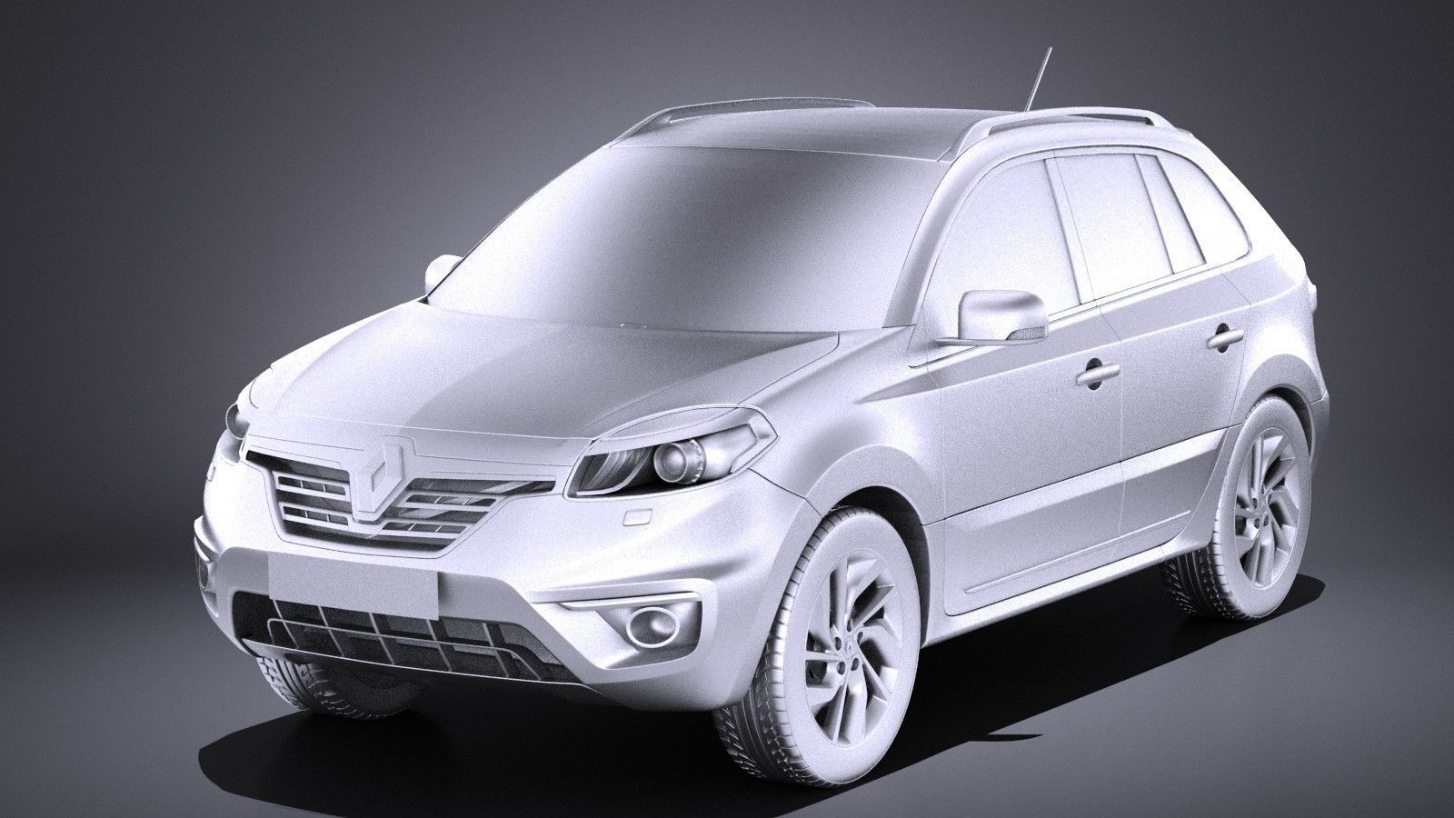 Renault Koleos 2016 VRAY 3D model_8