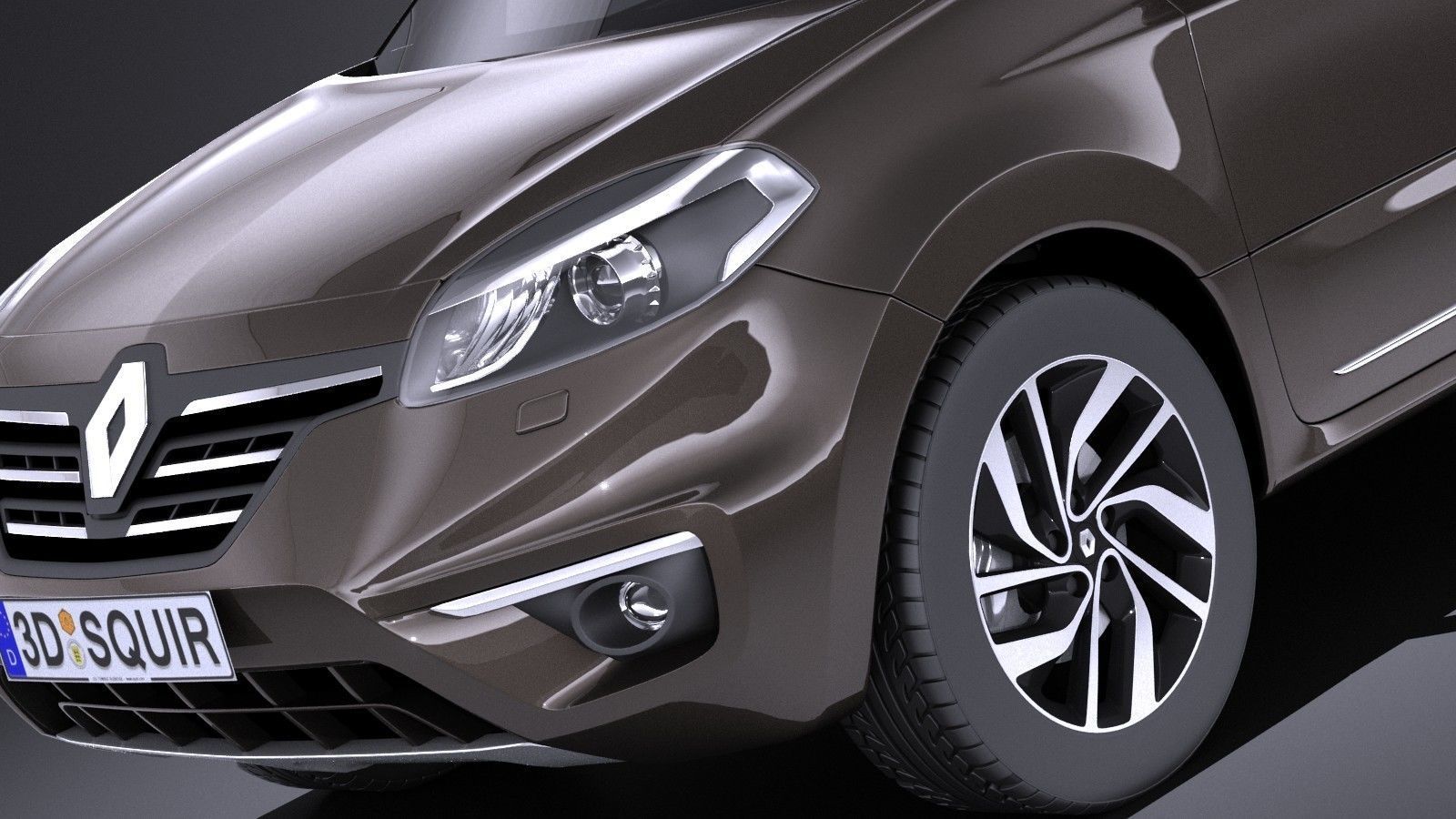 Renault Koleos 2016 VRAY 3D model_2