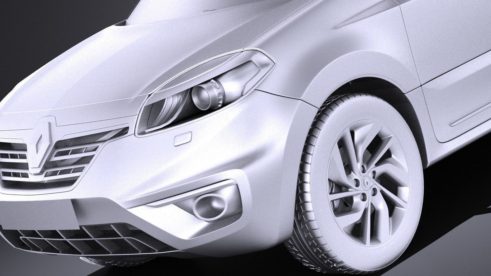 Renault Koleos 2016 VRAY 3D model_9