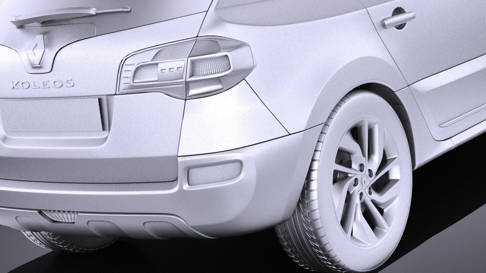 Renault Koleos 2016 VRAY 3D model_10