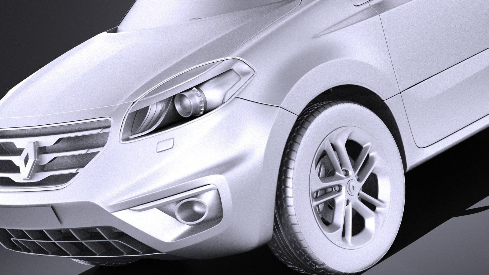 Renault Koleos 2013 VRAY 3D model_9