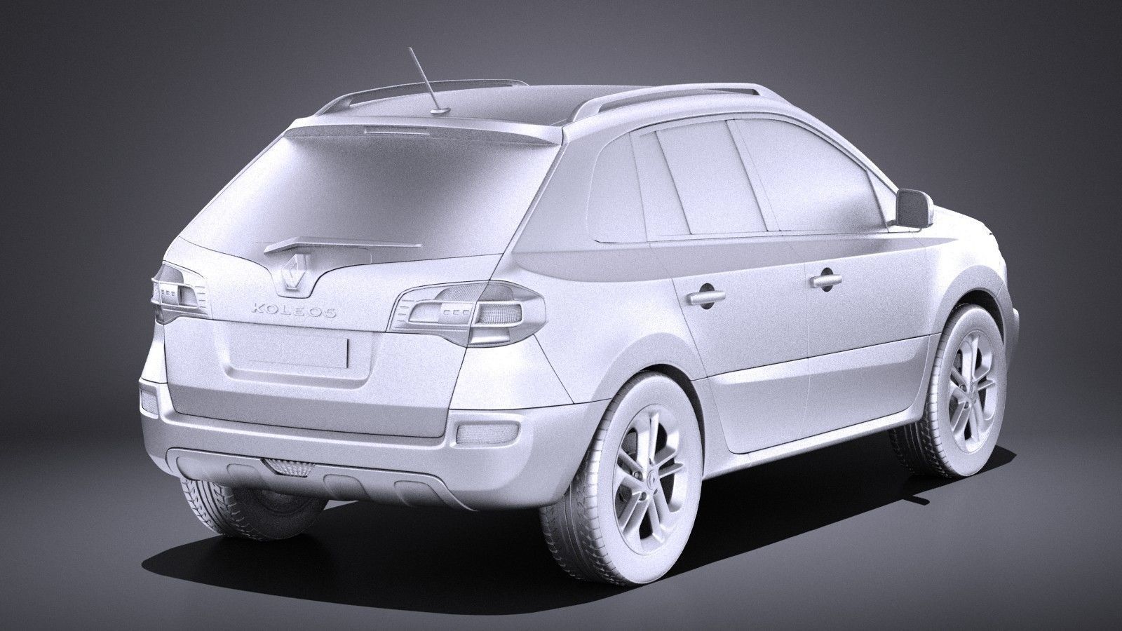 Renault Koleos 2013 VRAY 3D model_11