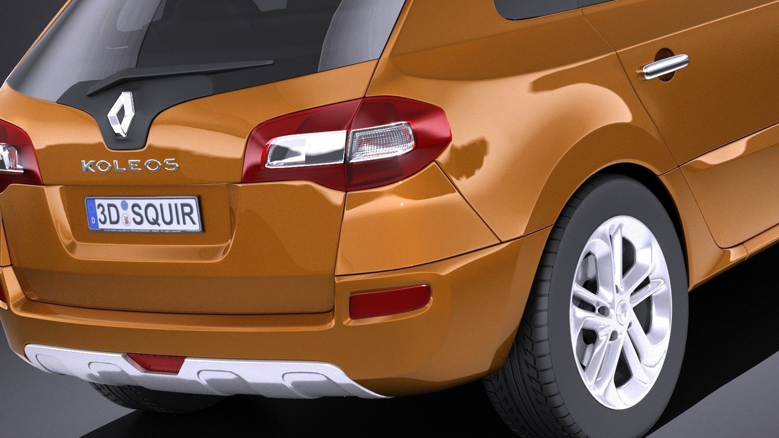 Renault Koleos 2013 VRAY 3D model_3