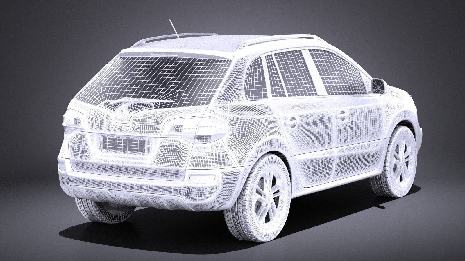 Renault Koleos 2013 VRAY 3D model_13