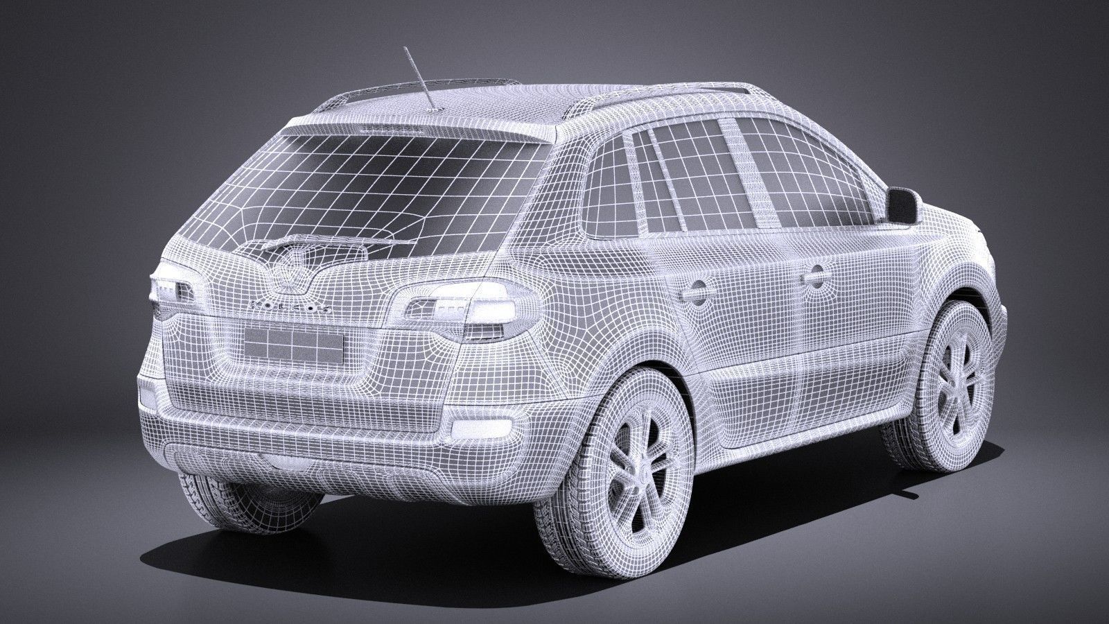 Renault Koleos 2013 VRAY 3D model_15