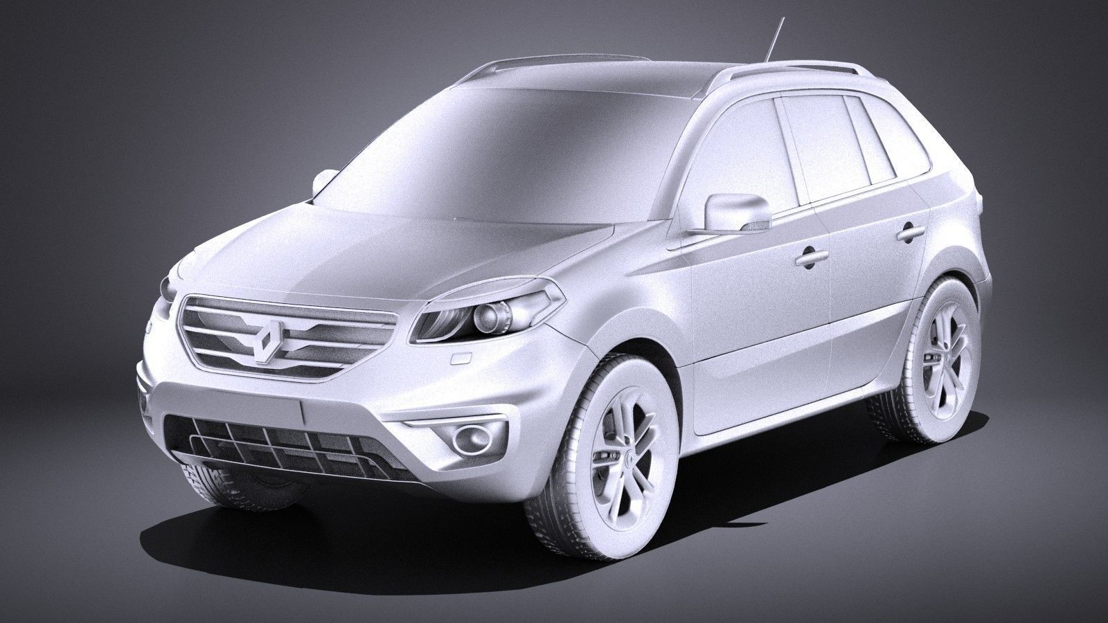 Renault Koleos 2013 VRAY 3D model_8