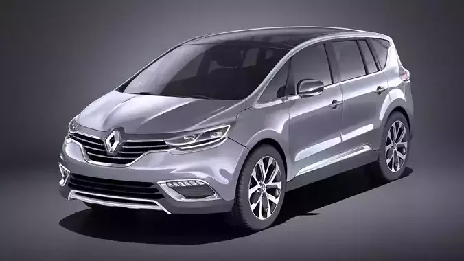 Renault Espace 2017 VRAY