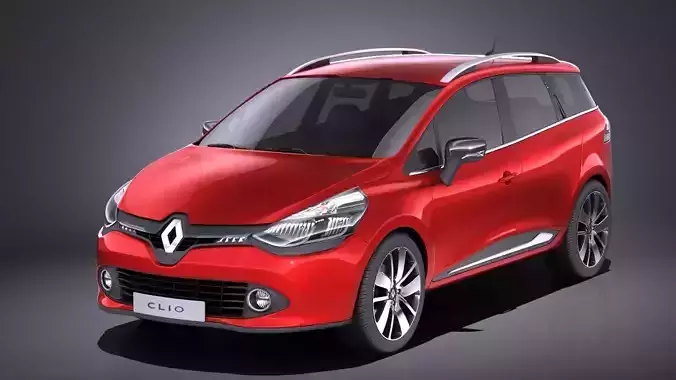 Renault Clio Estate 2015 VRAY