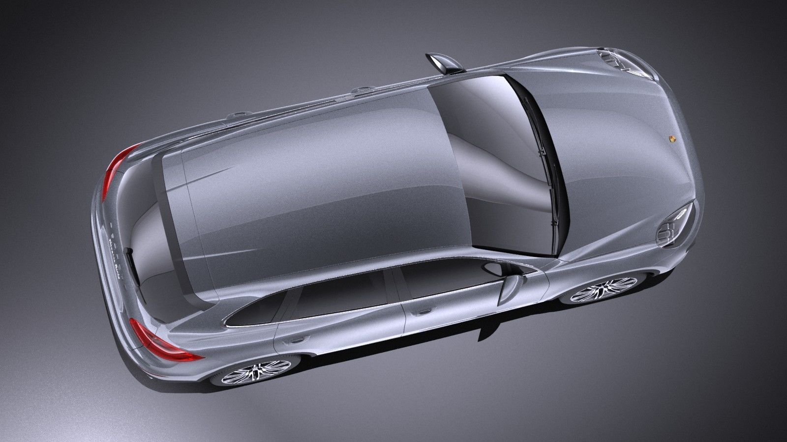 Porsche Cayenne Turbo 2016 VRAY 3D model_7