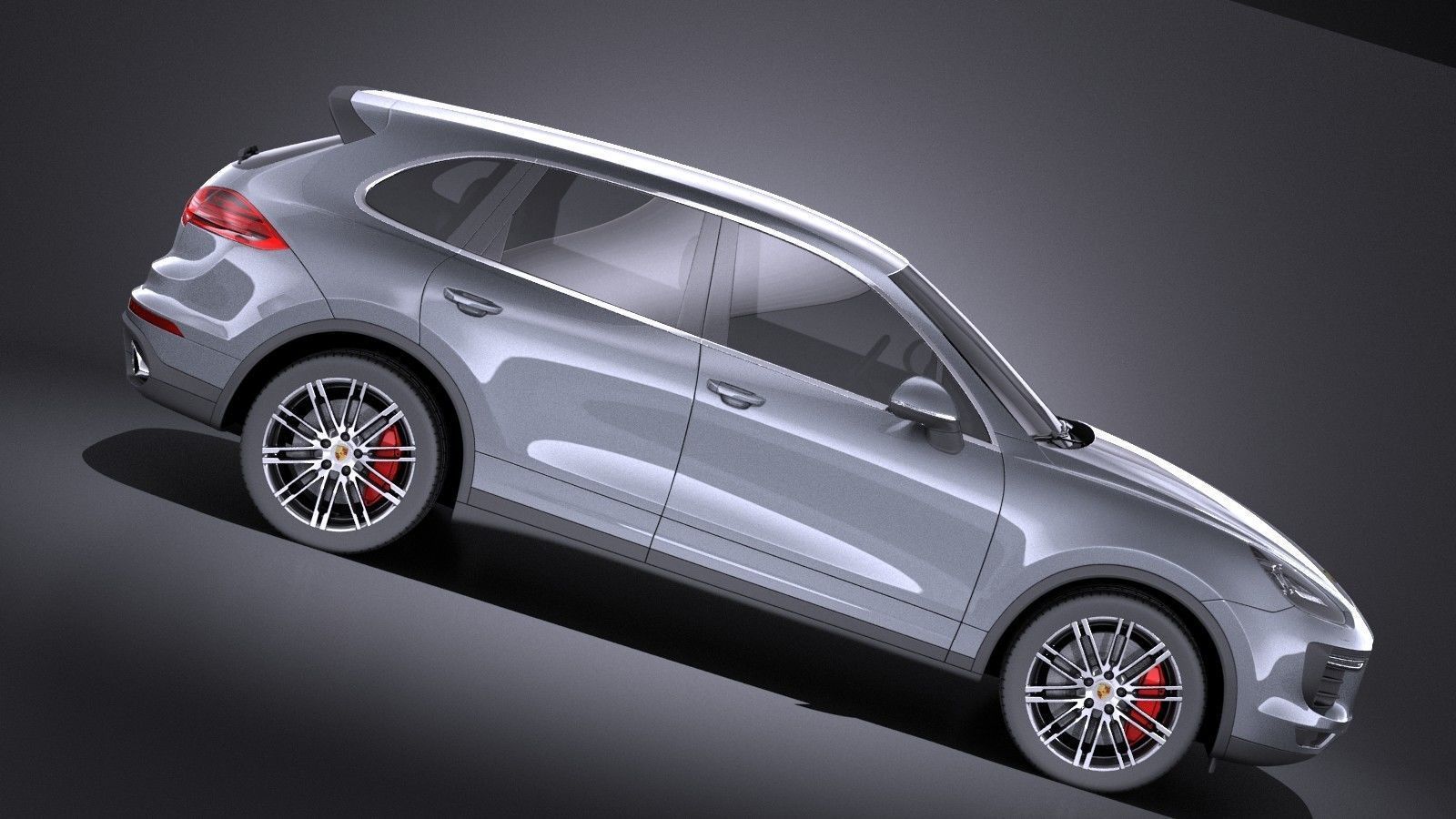 Porsche Cayenne Turbo 2016 VRAY 3D model_6